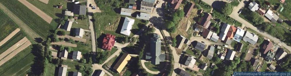 Zdjęcie satelitarne Mur historyczny