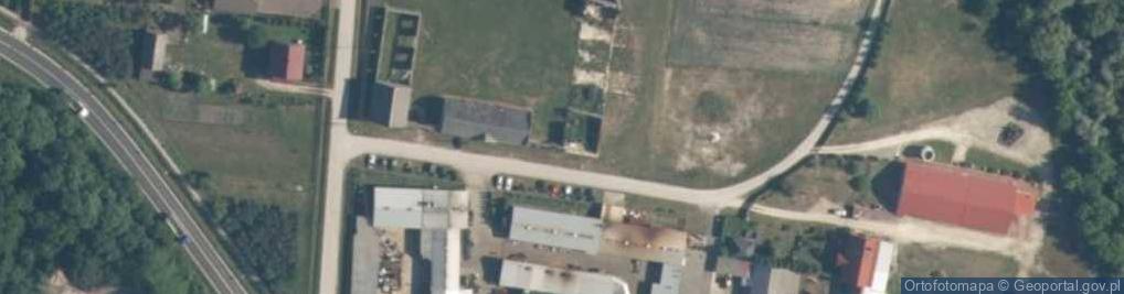 Zdjęcie satelitarne Mur historyczny