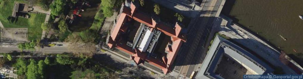 Zdjęcie satelitarne Muzeum Narodowe