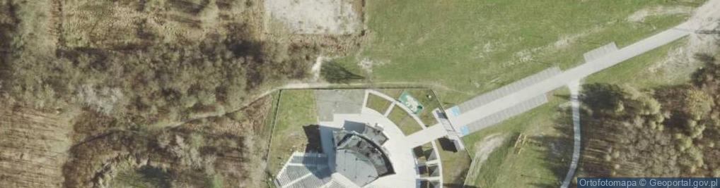 Zdjęcie satelitarne Odsłonięcie opok w obrębie Pagórów Janowskich