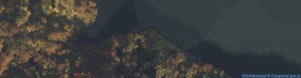 Zdjęcie satelitarne Odsłonięcie warstw istebniańskich