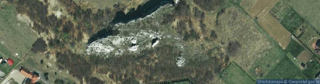 Zdjęcie satelitarne Ostaniec Pokutnik