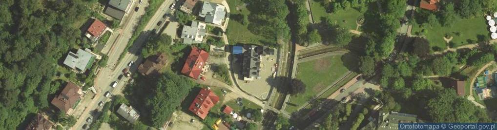 Zdjęcie satelitarne Pensjonat Wisła