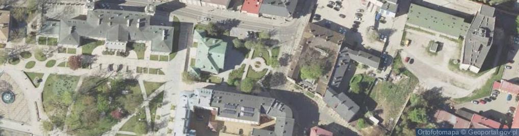 Zdjęcie satelitarne Plac im. Mieczysława Alberta Krąpca