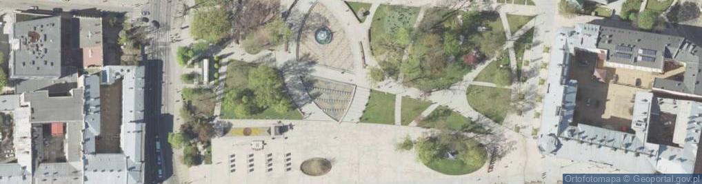 Zdjęcie satelitarne Plac Litewski