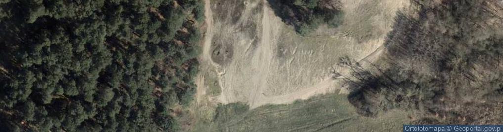 Zdjęcie satelitarne Rezerwat Gorzowskie Murawy