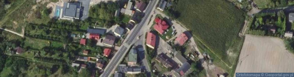 Zdjęcie satelitarne Rodzinny dom Poli Negri