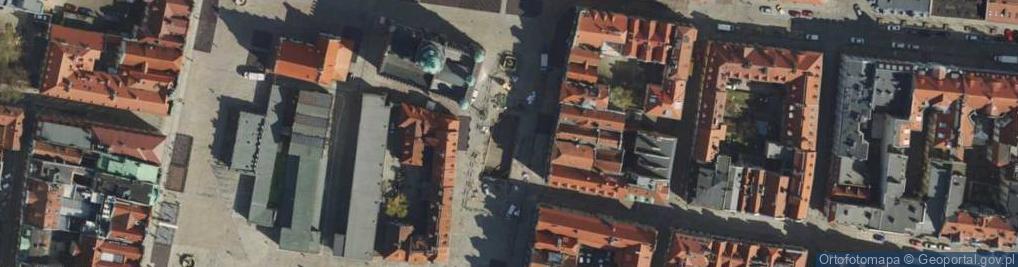 Zdjęcie satelitarne Rynek w Poznaniu - Pręgierz