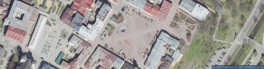 Zdjęcie satelitarne Rynek