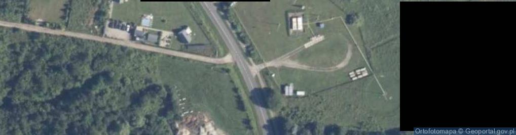 Zdjęcie satelitarne Szyb naftowy w Zastaniu