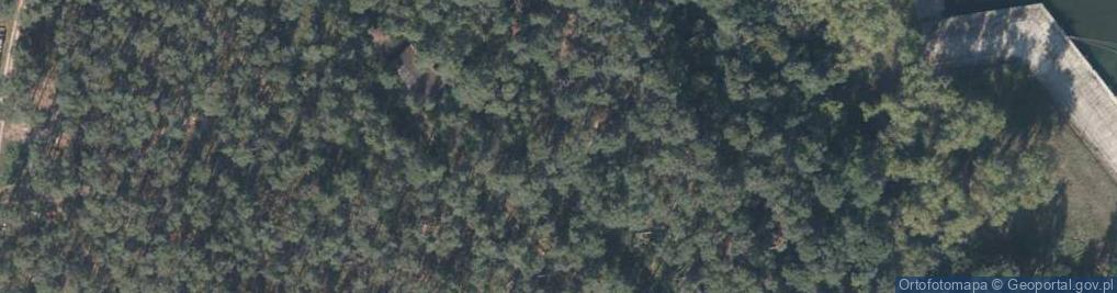 Zdjęcie satelitarne Teren byłej Składnicy Amunicyjnej ( Mulnik ) z lat 1935 - 1938