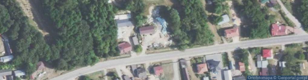 Zdjęcie satelitarne Wyrobisko piasków