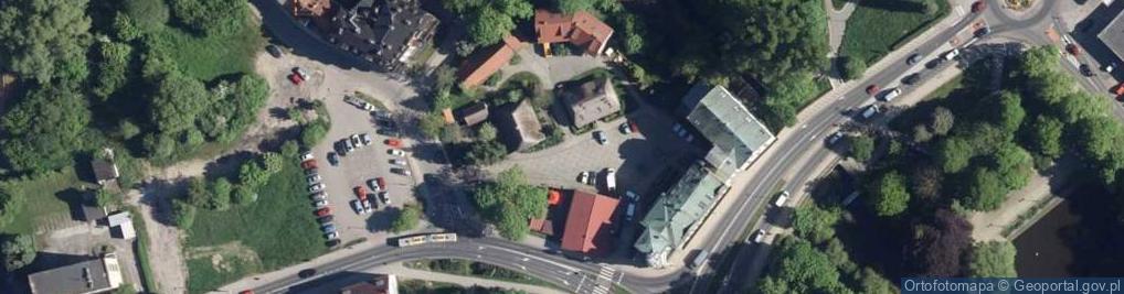 Zdjęcie satelitarne Zagroda Rybacka