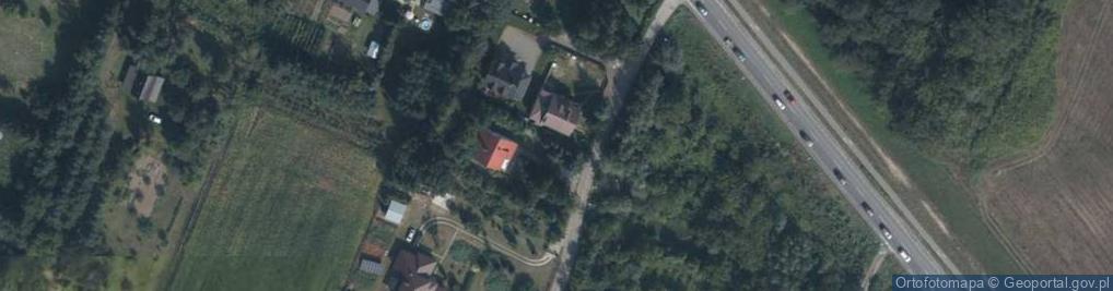 Zdjęcie satelitarne Zbór mennonitów