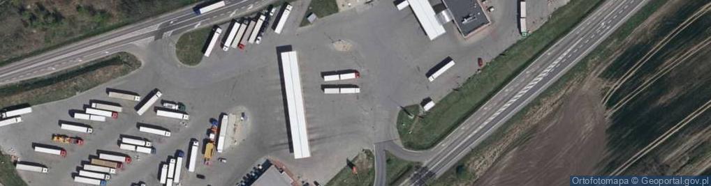 Zdjęcie satelitarne Circle K - Stacja paliw