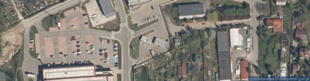 Zdjęcie satelitarne Circle K - Stacja paliw