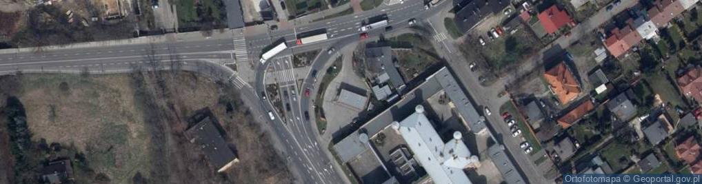 Zdjęcie satelitarne Circle K - Stacja paliw