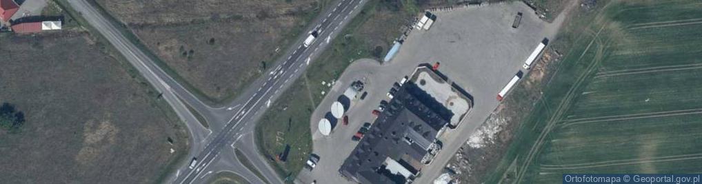 Zdjęcie satelitarne Circle K - Stacja paliw