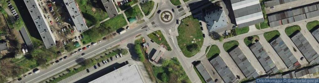 Zdjęcie satelitarne Circle K - Stacja paliw