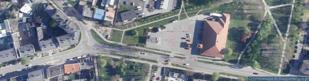 Zdjęcie satelitarne Circle K - Stacja paliw