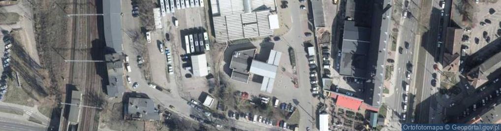 Zdjęcie satelitarne Circle K - Stacja paliw