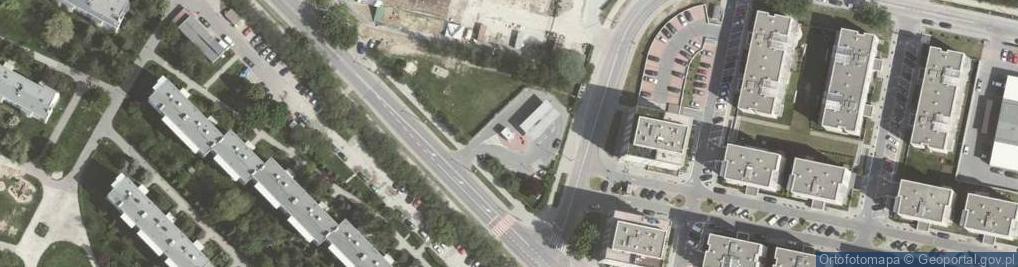 Zdjęcie satelitarne Circle K - Stacja paliw