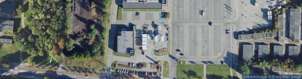 Zdjęcie satelitarne Circle K - Stacja paliw