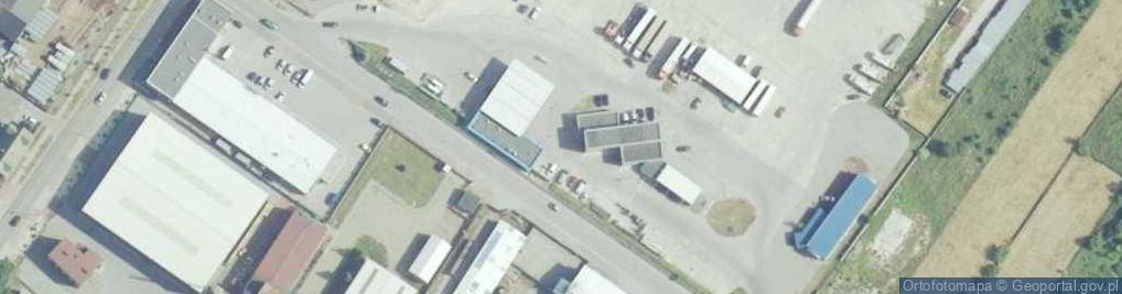 Zdjęcie satelitarne Circle K - Stacja paliw