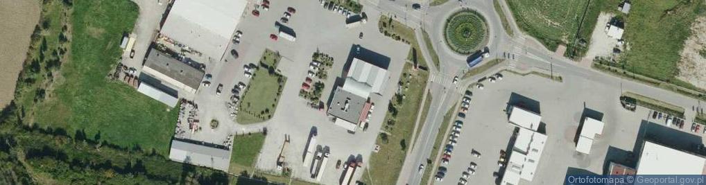 Zdjęcie satelitarne Circle K - Stacja paliw