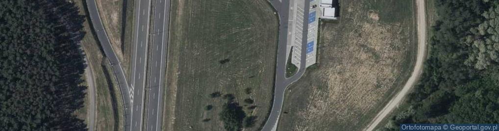 Zdjęcie satelitarne Circle K - Stacja paliw