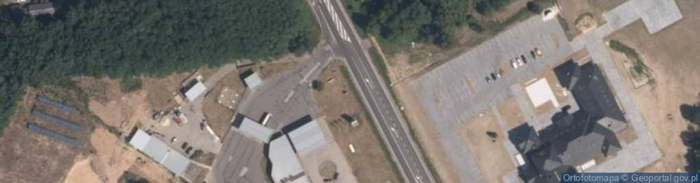 Zdjęcie satelitarne Circle K - Stacja paliw