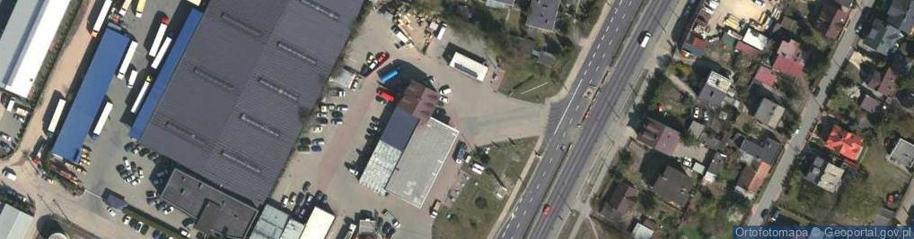 Zdjęcie satelitarne Circle K - Stacja paliw