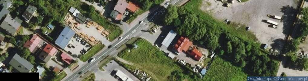 Zdjęcie satelitarne Circle K - Stacja paliw