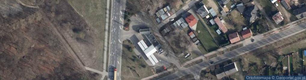 Zdjęcie satelitarne Circle K - Stacja paliw