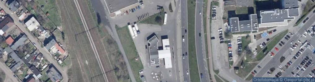 Zdjęcie satelitarne Circle K - Stacja paliw