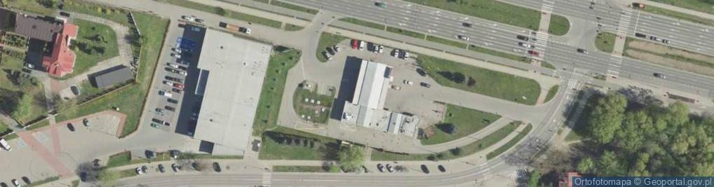 Zdjęcie satelitarne Circle K - Stacja paliw