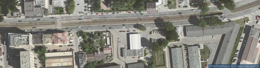Zdjęcie satelitarne Circle K - Stacja paliw