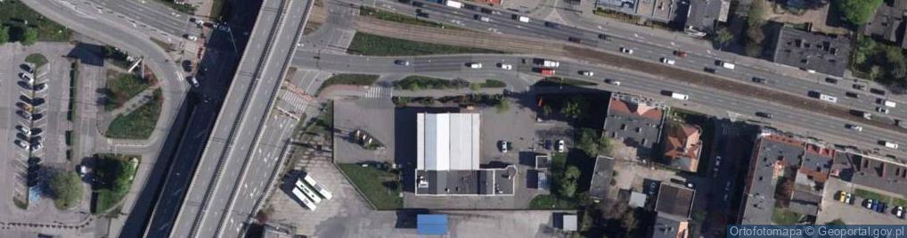 Zdjęcie satelitarne Circle K - Stacja paliw