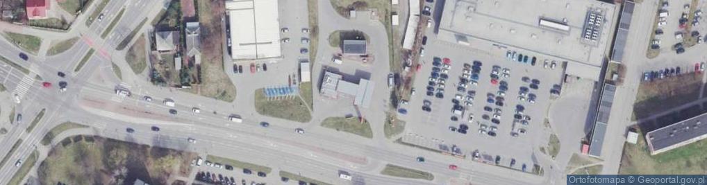 Zdjęcie satelitarne Circle K - Stacja paliw