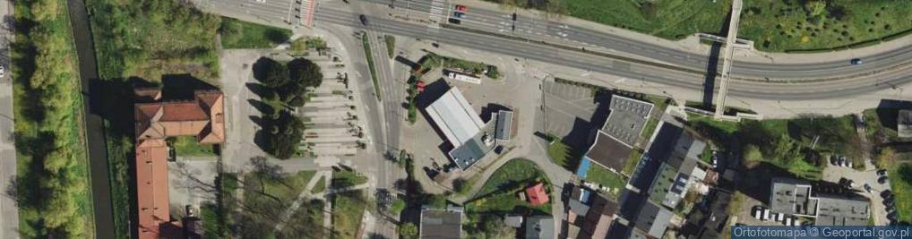 Zdjęcie satelitarne Circle K - Stacja paliw