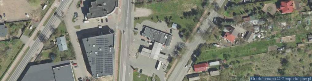 Zdjęcie satelitarne Circle K - Stacja paliw