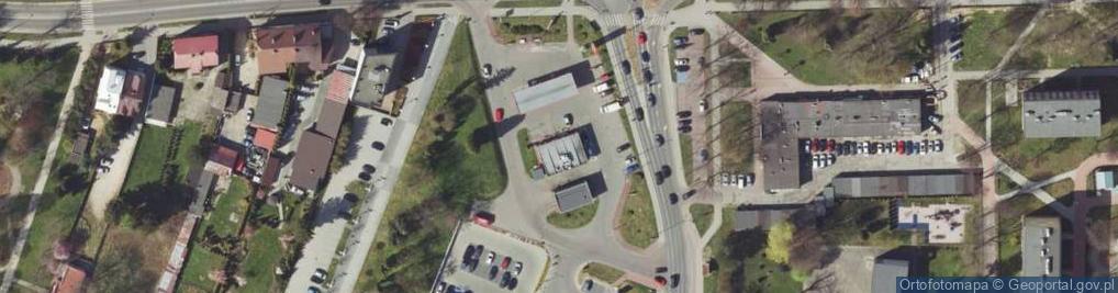 Zdjęcie satelitarne Circle K - Stacja paliw