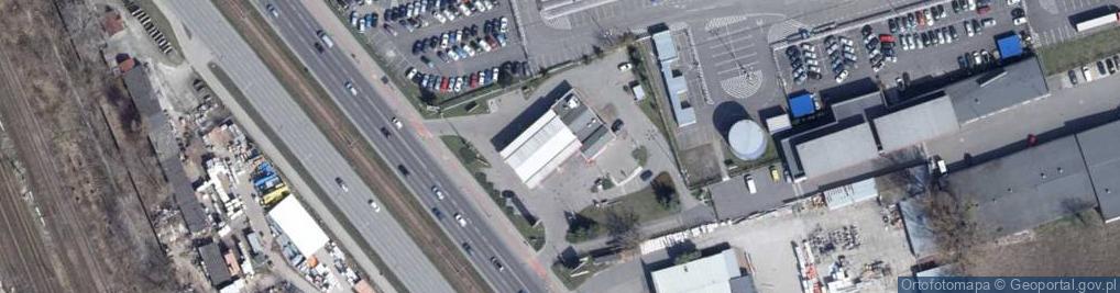 Zdjęcie satelitarne Circle K - Stacja paliw