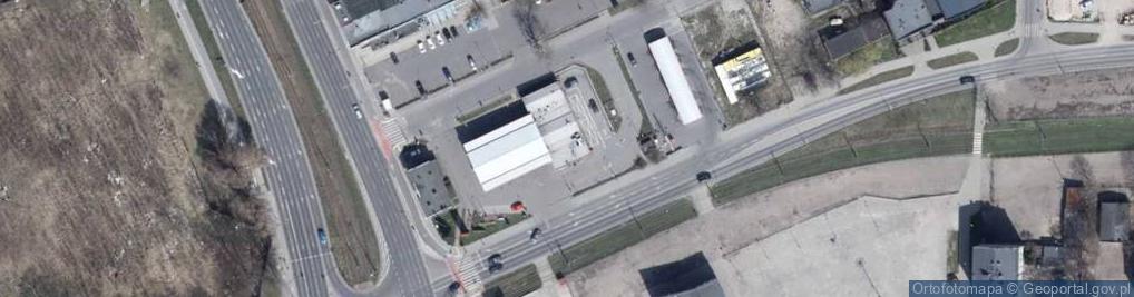 Zdjęcie satelitarne Circle K - Stacja paliw