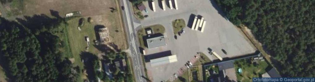 Zdjęcie satelitarne Circle K - Stacja paliw