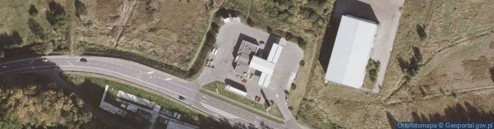 Zdjęcie satelitarne Circle K - Stacja paliw