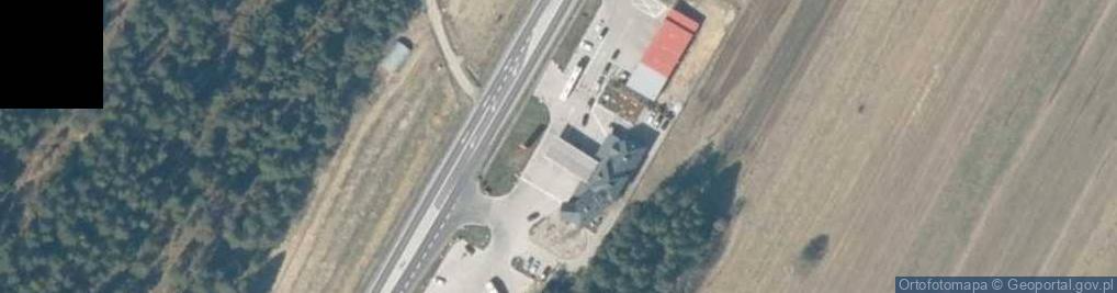 Zdjęcie satelitarne Circle K - Stacja paliw