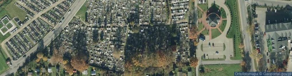 Zdjęcie satelitarne Cmentarz wojenny nr 160