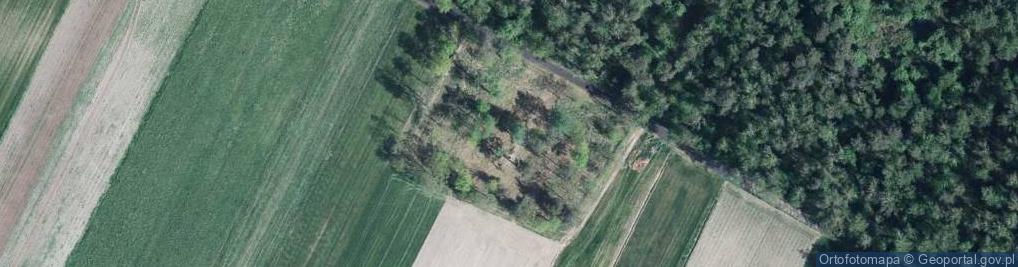 Zdjęcie satelitarne Cmentarz wojenny w Tuliłowie