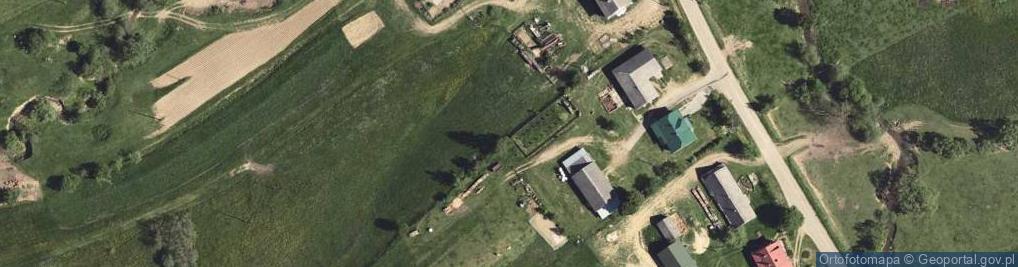 Zdjęcie satelitarne Cmentarz z I wojny światowej